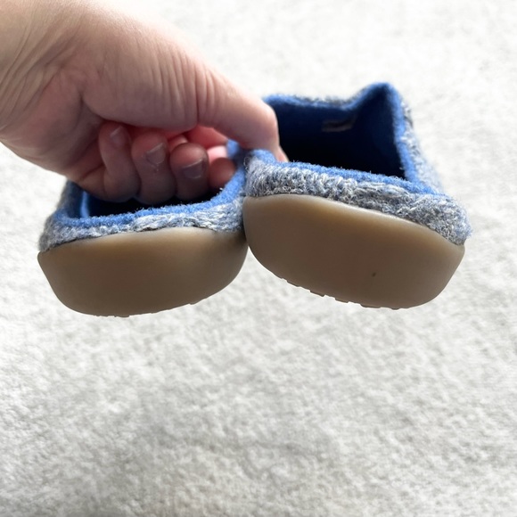 COSYFEET PURE WOOL DONNA CABLE KNIT SWEATER SLIDE ON RUBBER SOLE SLIPPER - Picture 4 of 7